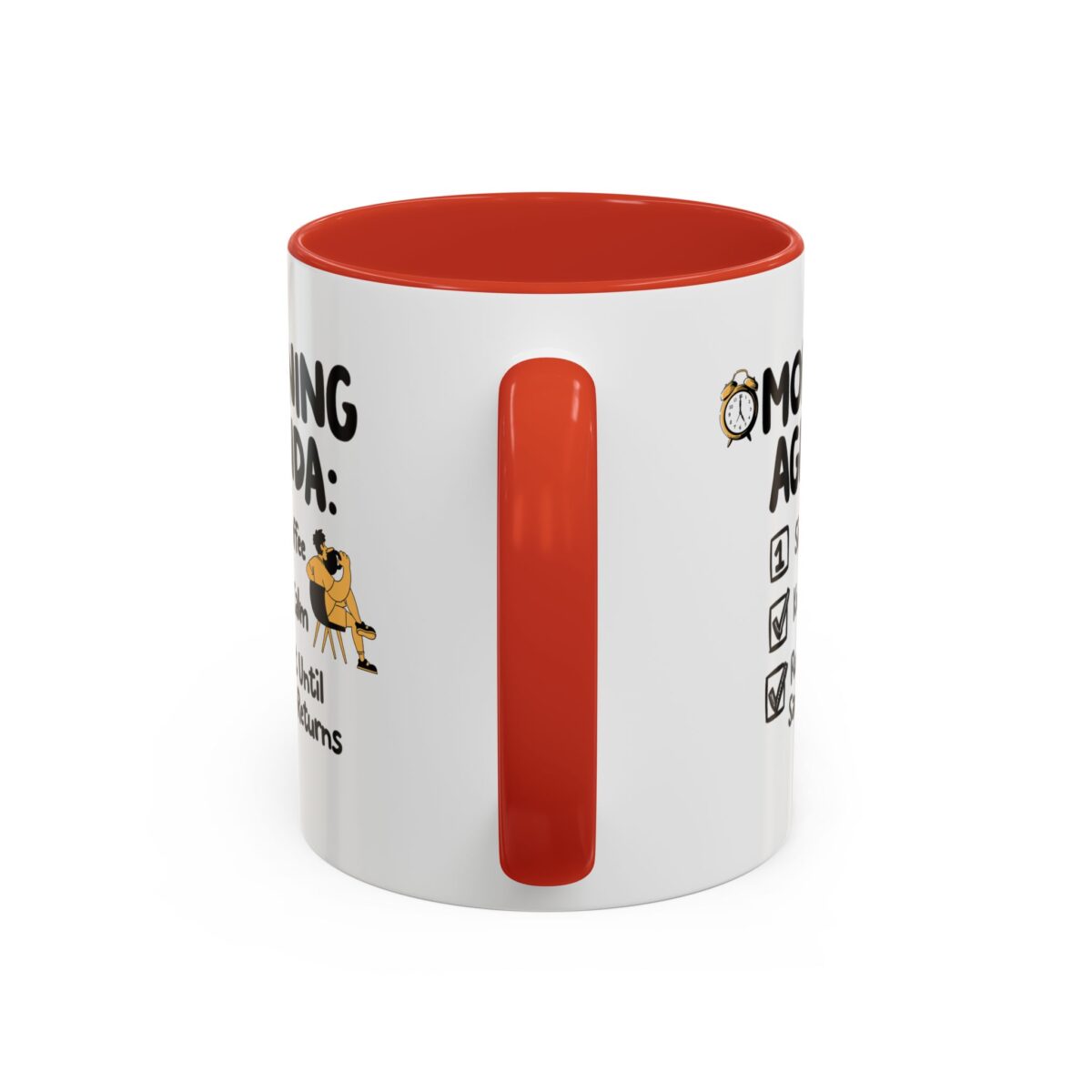 Morning Agenda Accent Coffee Mug (11, 15oz) - Image 16