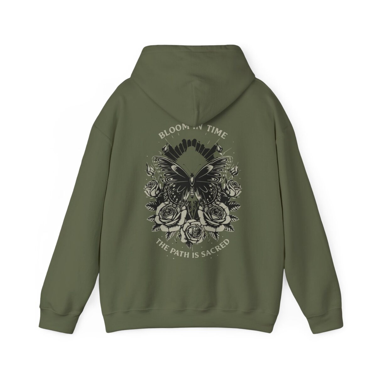 Bloom in Time Unisex Heavy Blend™ Hooded Sweatshirt - Image 10
