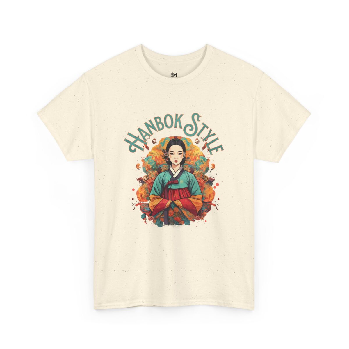 Hanbok Style Unisex Heavy Cotton Tee - Image 3