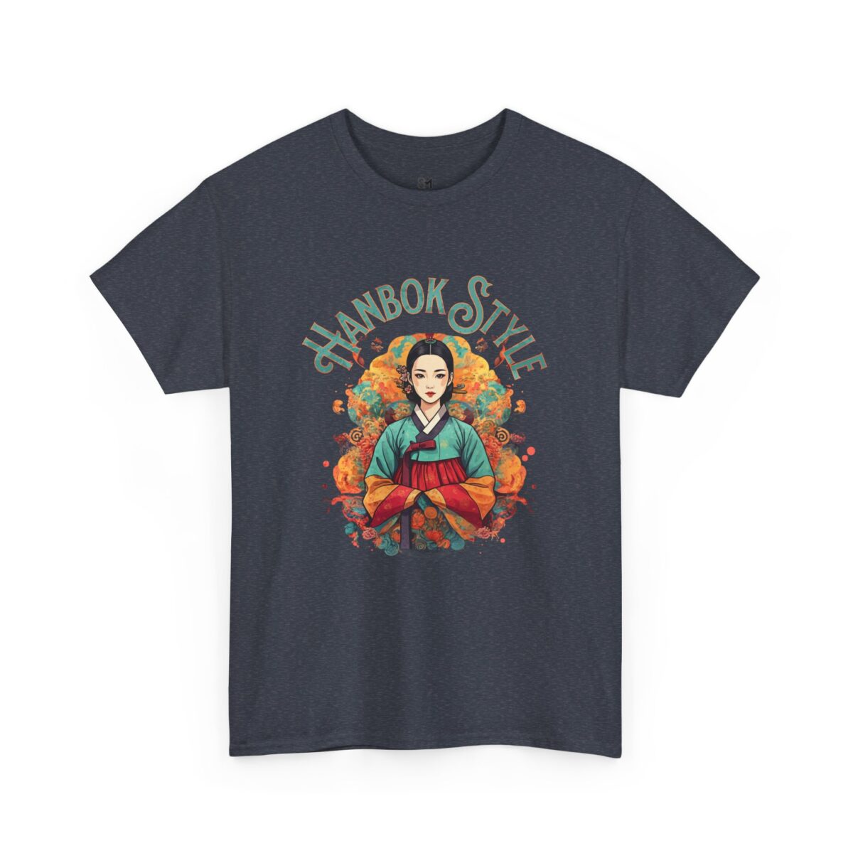 Hanbok Style Unisex Heavy Cotton Tee - Image 39