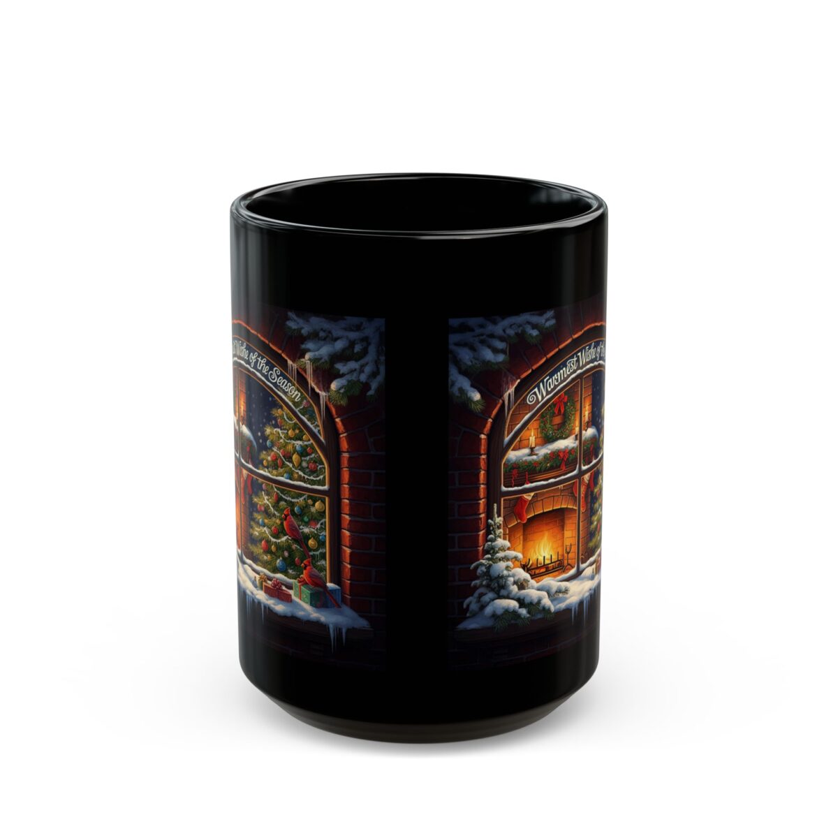 Warmest wish Black Mug (11oz, 15oz) - Image 5