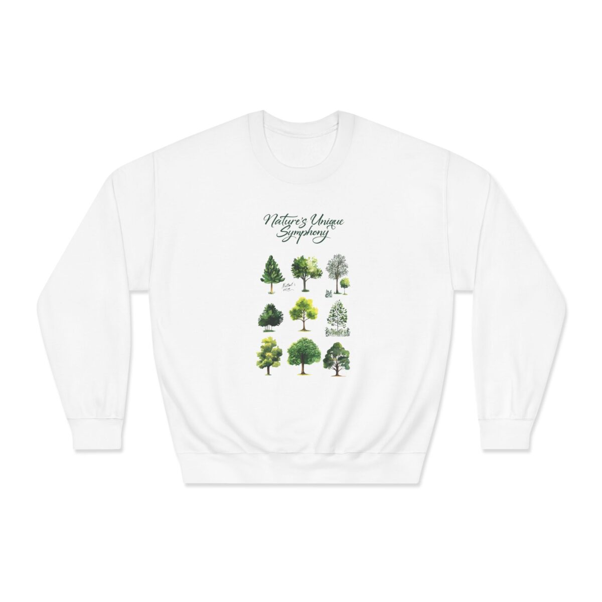 Nature's unique symphony Unisex DryBlend® Crewneck Sweatshirt - Image 5