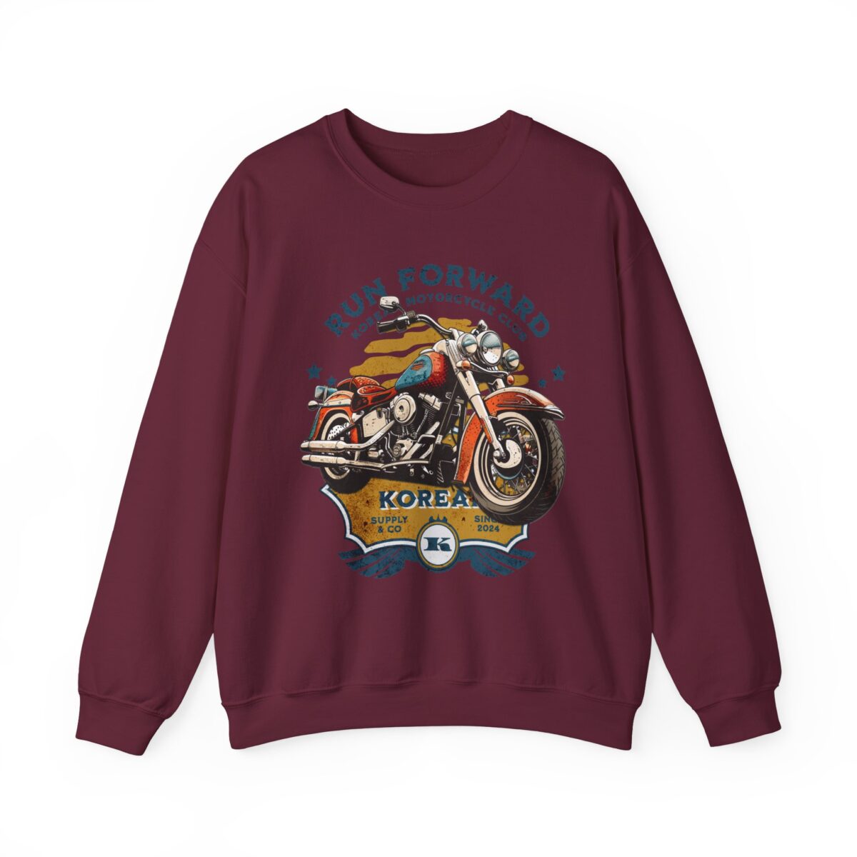 Run forward Unisex Heavy Blend™ Crewneck Sweatshirt - Image 25