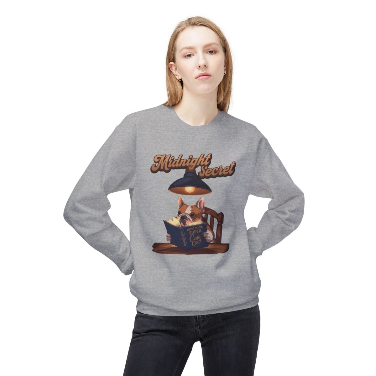 Midnight secret II Unisex Midweight Softstyle Fleece Crewneck Sweatshirt - Image 15