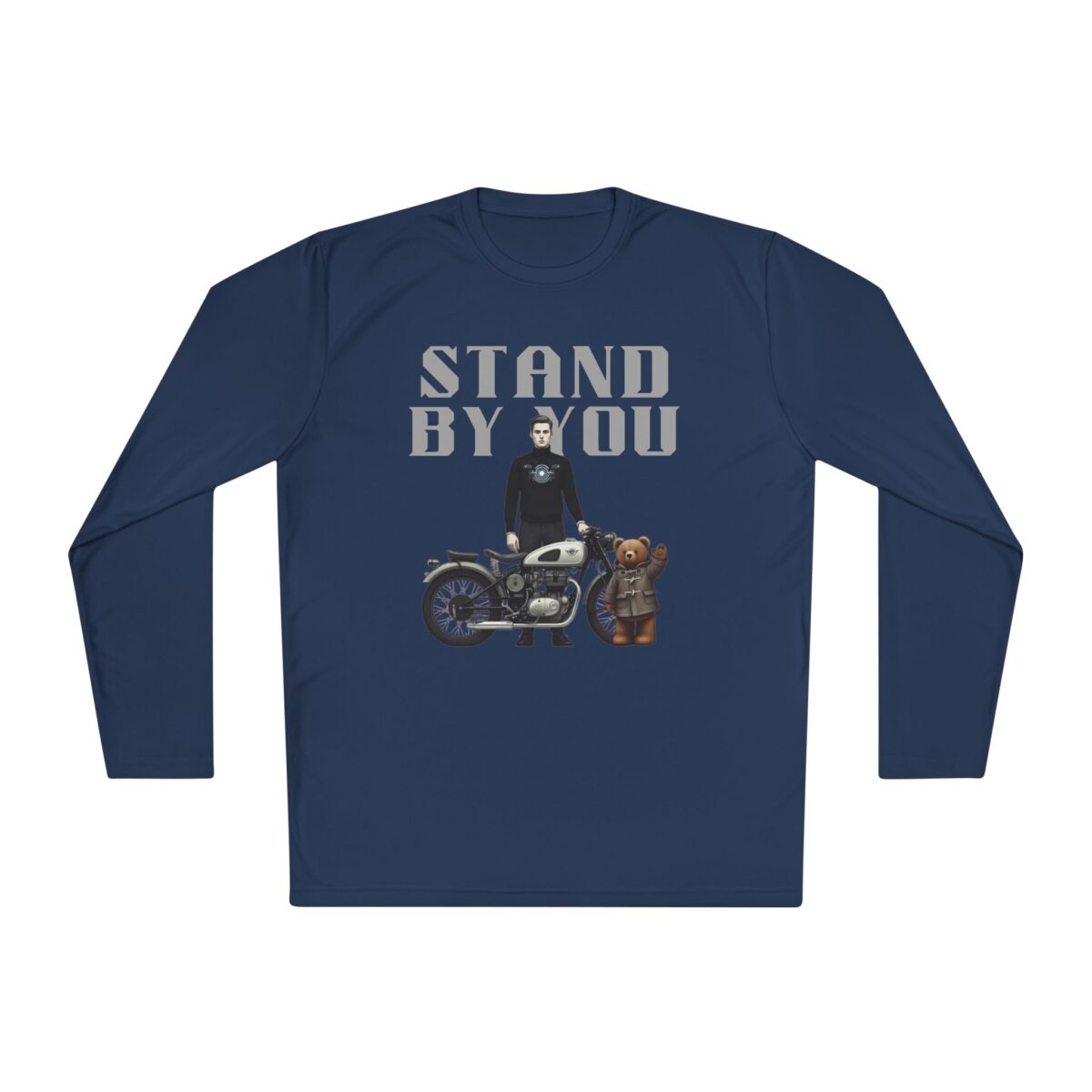 Stand by you Unisex Lightweight Long Sleeve Tee - Image 29