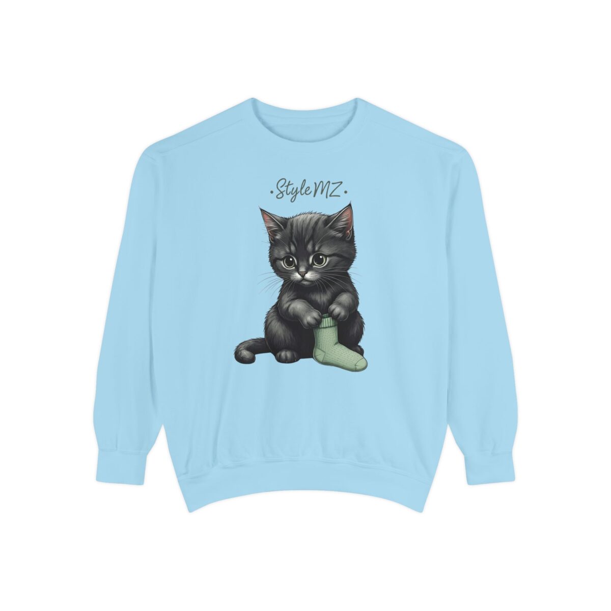 Kittt's cozy moment Unisex Garment-Dyed Sweatshirt - Image 17