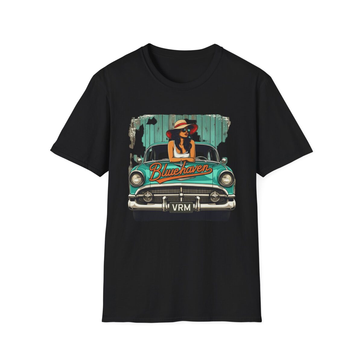 Blue haven Unisex Softstyle T-Shirt - Image 13