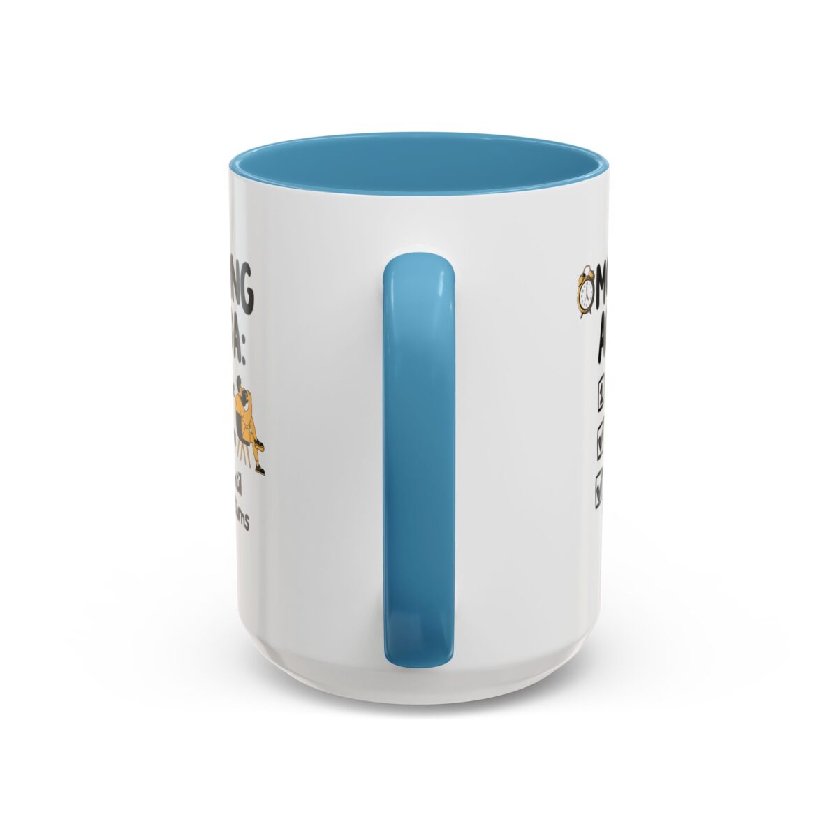 Morning Agenda Accent Coffee Mug (11, 15oz) - Image 40