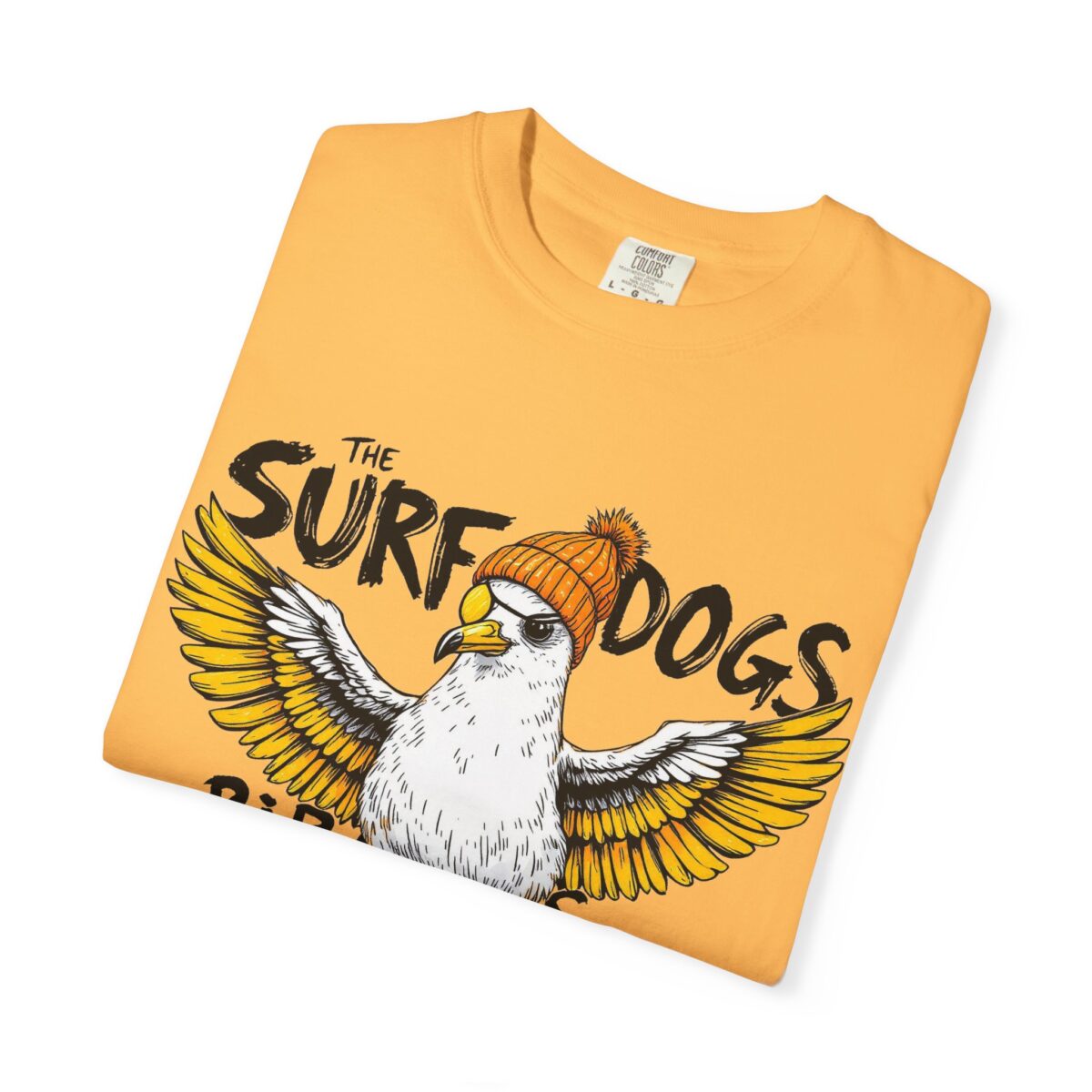 Surf Dogs Graphic T-Shirt for Animal Lovers - Unisex Garment-Dyed Tee - Image 11
