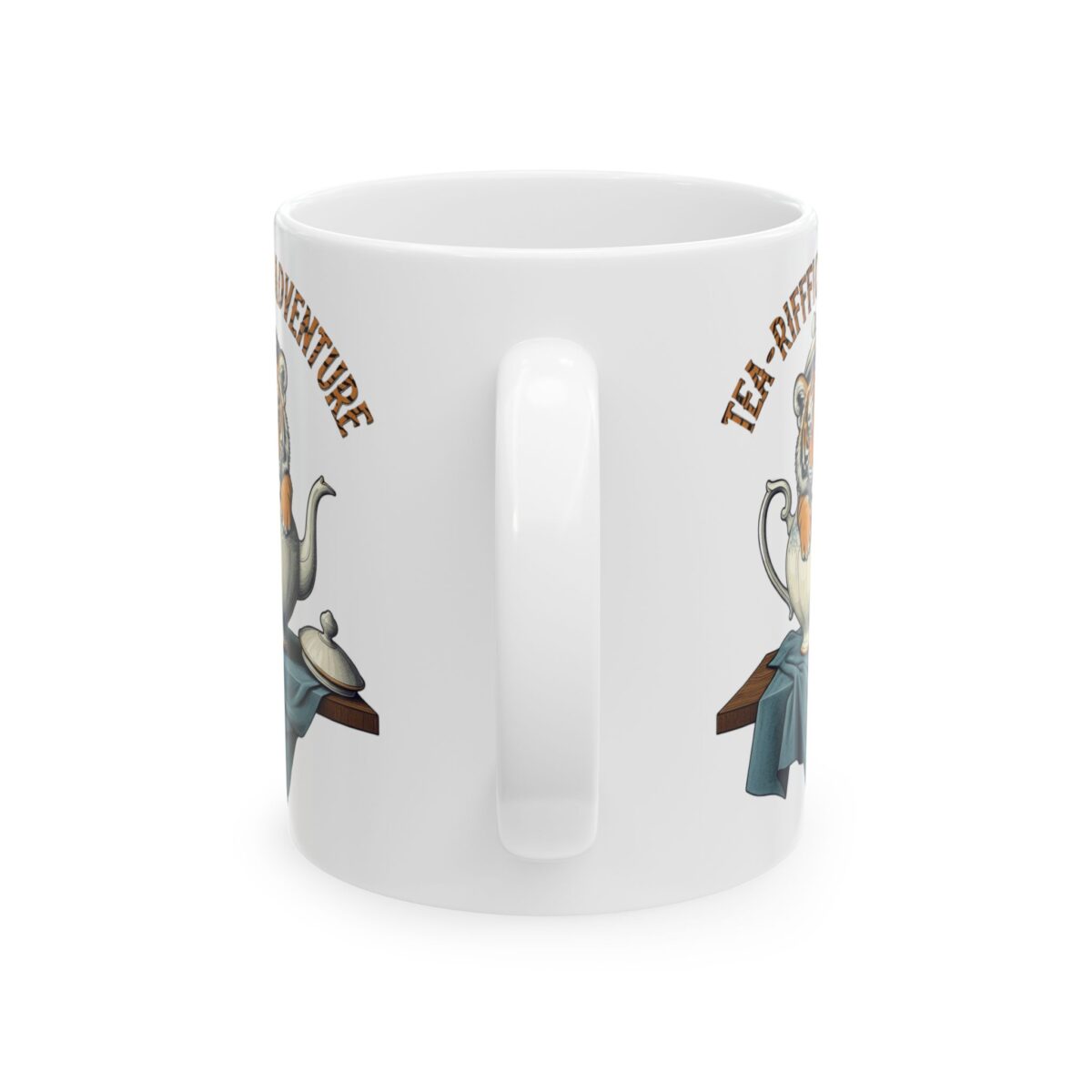 Tea-riffic adventure Ceramic Mug, (11oz, 15oz) - Image 3