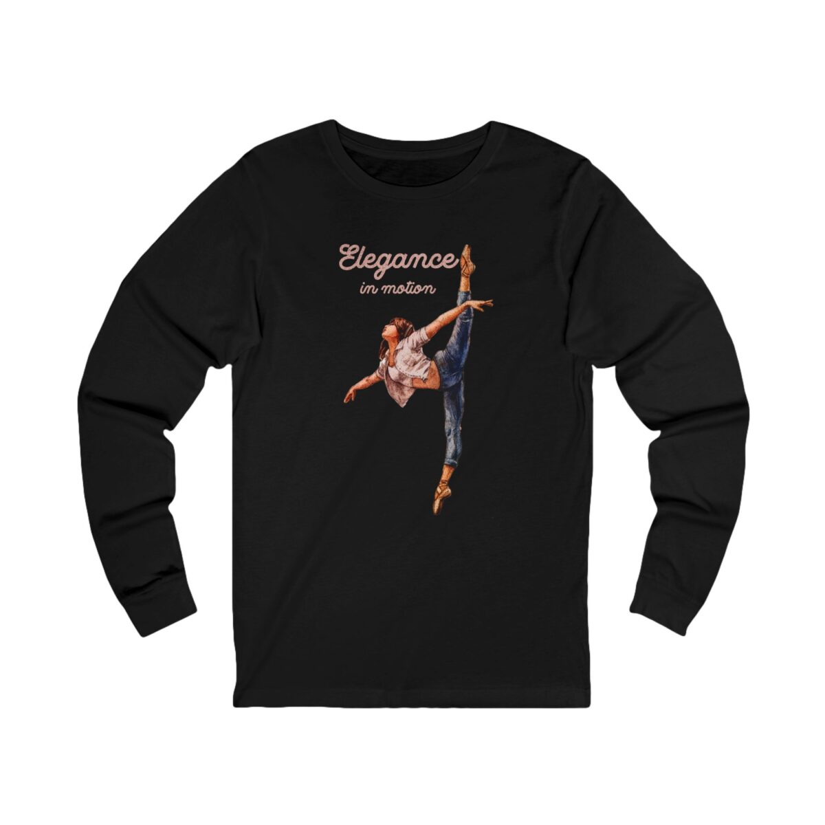 Elegance in motion Unisex Jersey Long Sleeve Tee - Image 5
