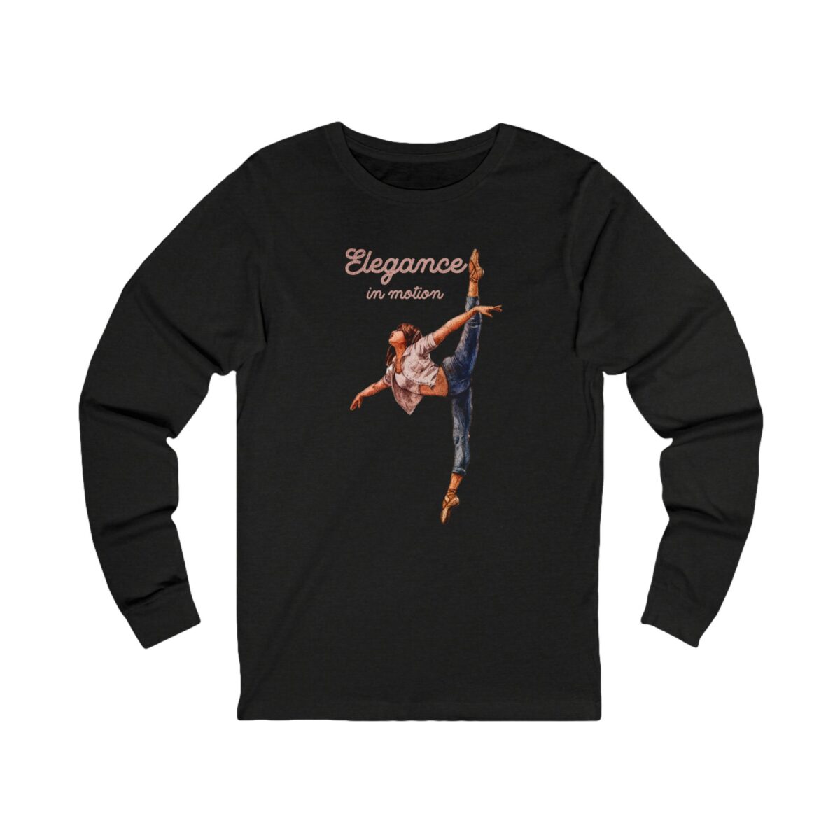 Elegance in motion Unisex Jersey Long Sleeve Tee - Image 9