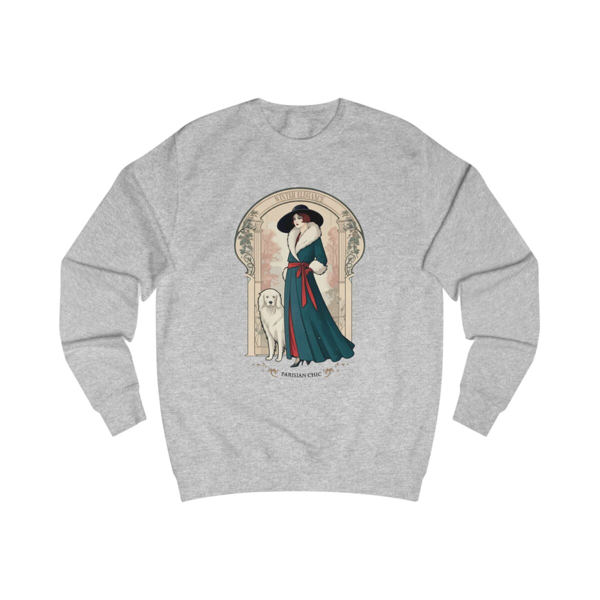 Winter elegance Unisex Sweatshirt - Image 5