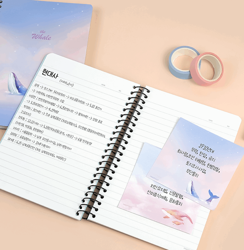 PINKFOOT Whale Memo Pad 4 Type Set - Memo Pads & Sticky Notes - View 1