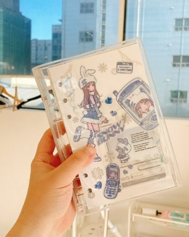 SOMETHING BELOVED A6 Blank Book + Transparent Cover Set