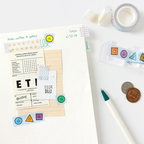 BOOKFRIENDS Today's Masking Tape - Washi Tape - View 1