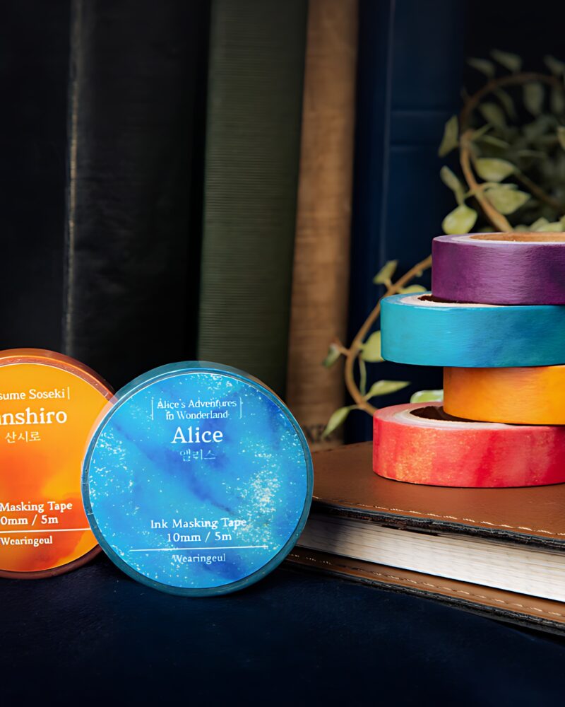Wearingeul World Literature Ink Masking Tape