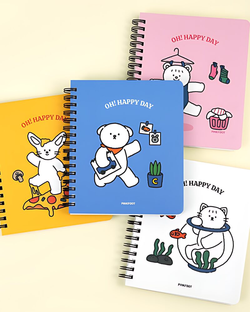 PINKFOOT Ccomang Spiral Notebook - Office Supplies