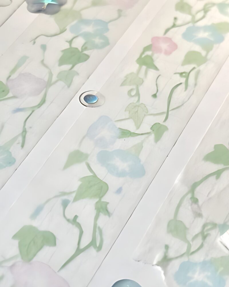 MEWMEWBEAM Morning Glory Pattern Masking Tape - Washi Tape - View 1