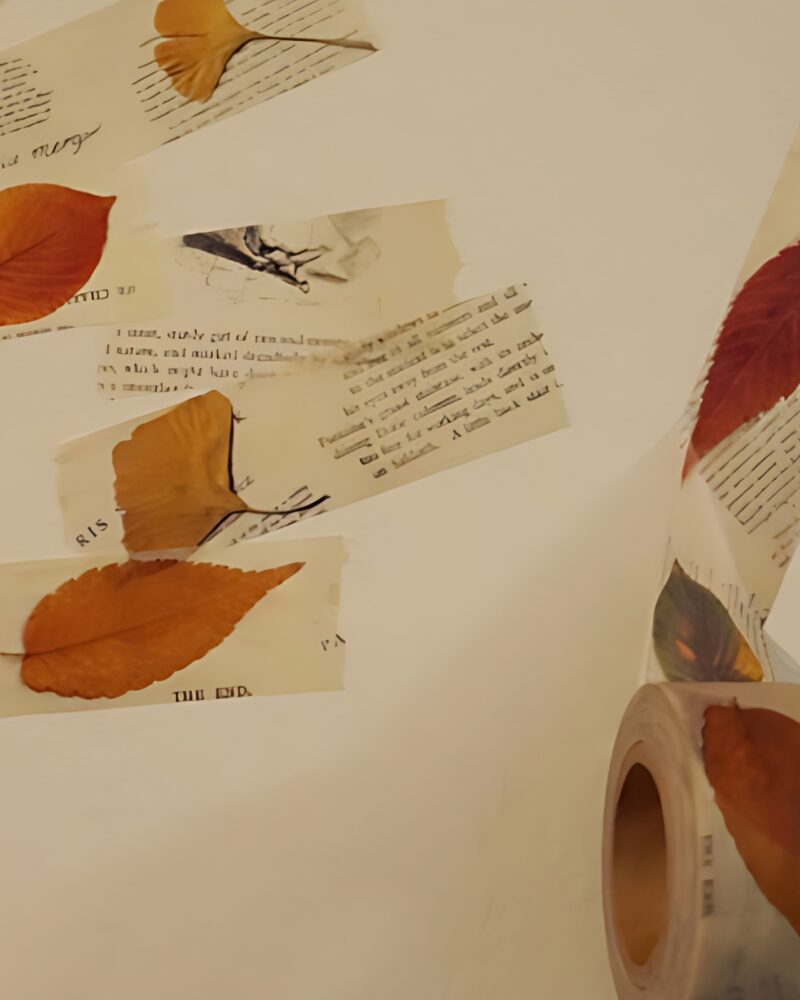 ZAGNE Leaf Masking Tape - Washi Tape