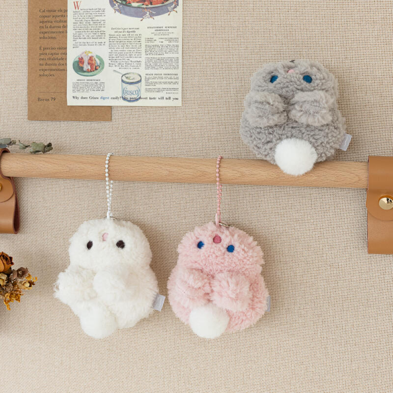 "meta_description": "Piyo Bunny Keyring: A cute keyring that's soft, fluffy, and charming. Perfect for any accessory.",