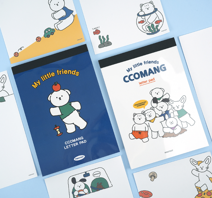 PINKFOOT Ccomang PP Pad Letter Paper - Memo Pads & Sticky Notes - View 1