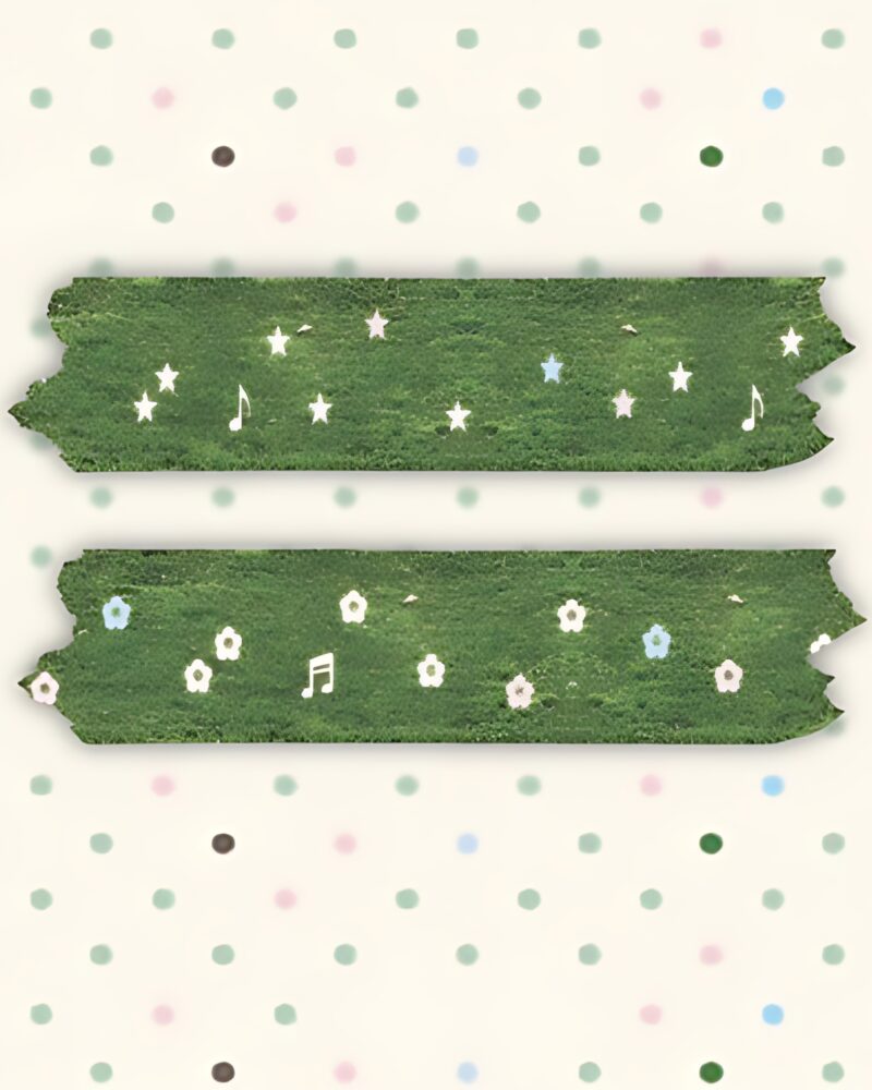 WAYTOOFETCH Lawn Masking Tape - Washi Tape