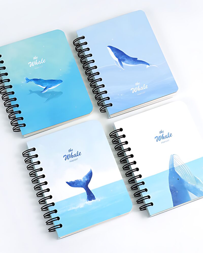 PINKFOOT Whale Spiral Notebook - Office Supplies