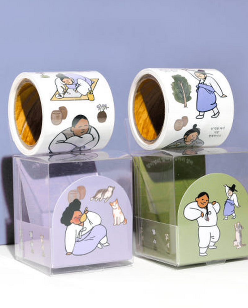 K-Heritage Everyone’s Genre Painting Roll Sticker - Office Supplies