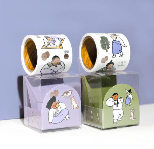 K-Heritage Everyone’s Genre Painting Roll Sticker - Office Supplies