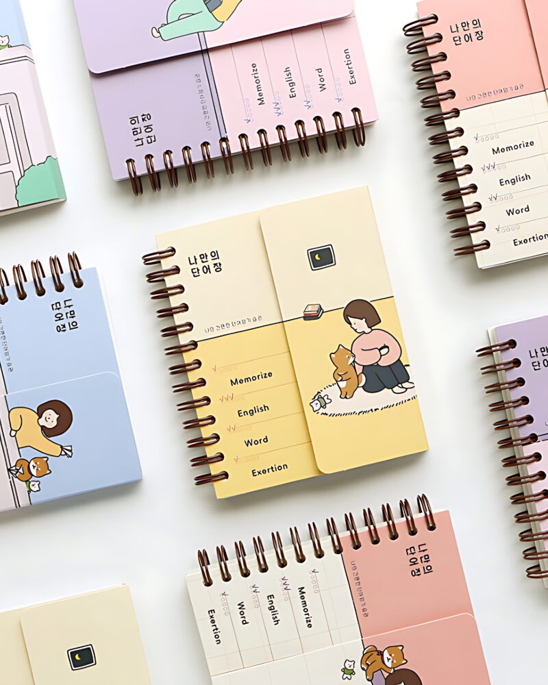 "meta_description": "Organize with PINKFOOT BORI Word Book. Fun, random cover designs for easier learning.",