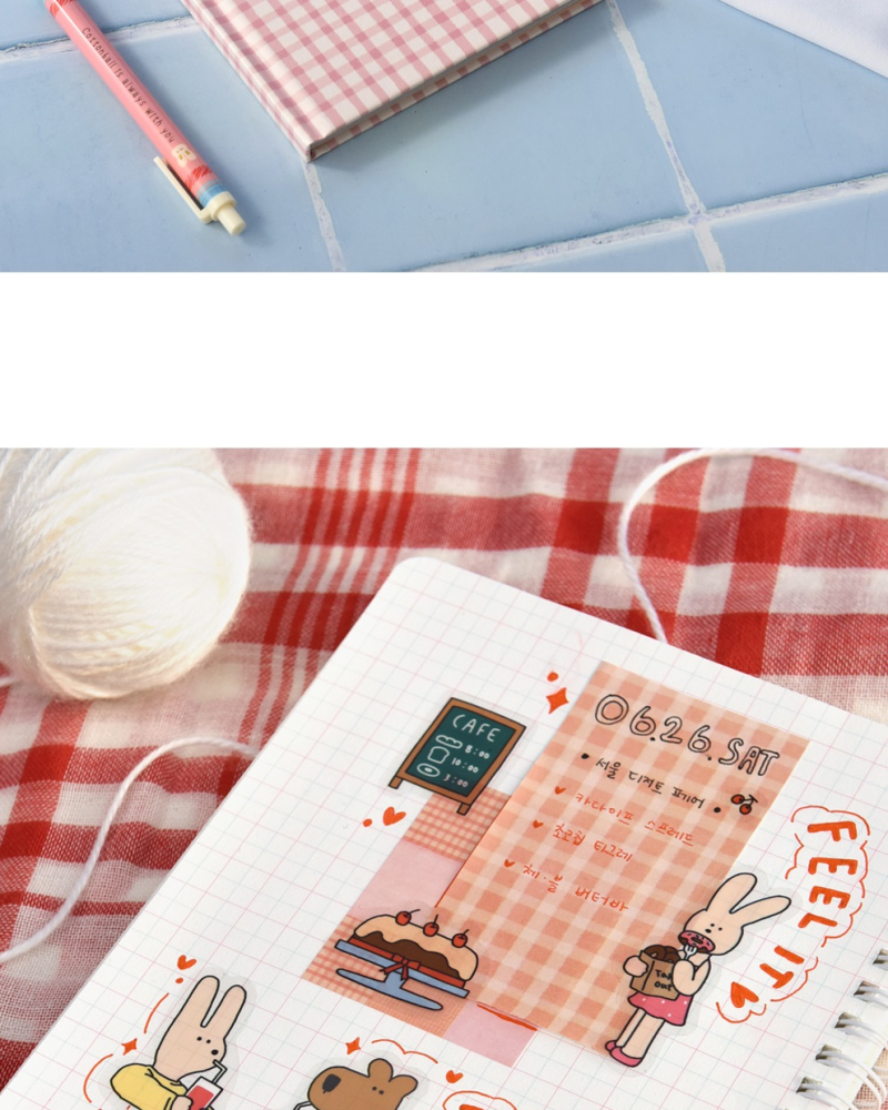 Alternative view of Happy & Lucky Removable 6P Sticker Pack