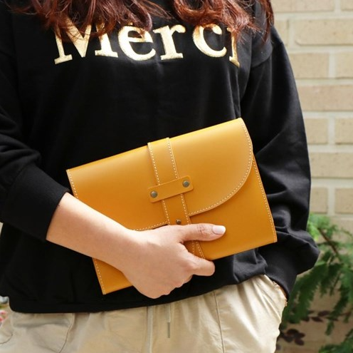 KKOMKKOMI Edge Satchel Organizer Diary Planner - Office Supplies