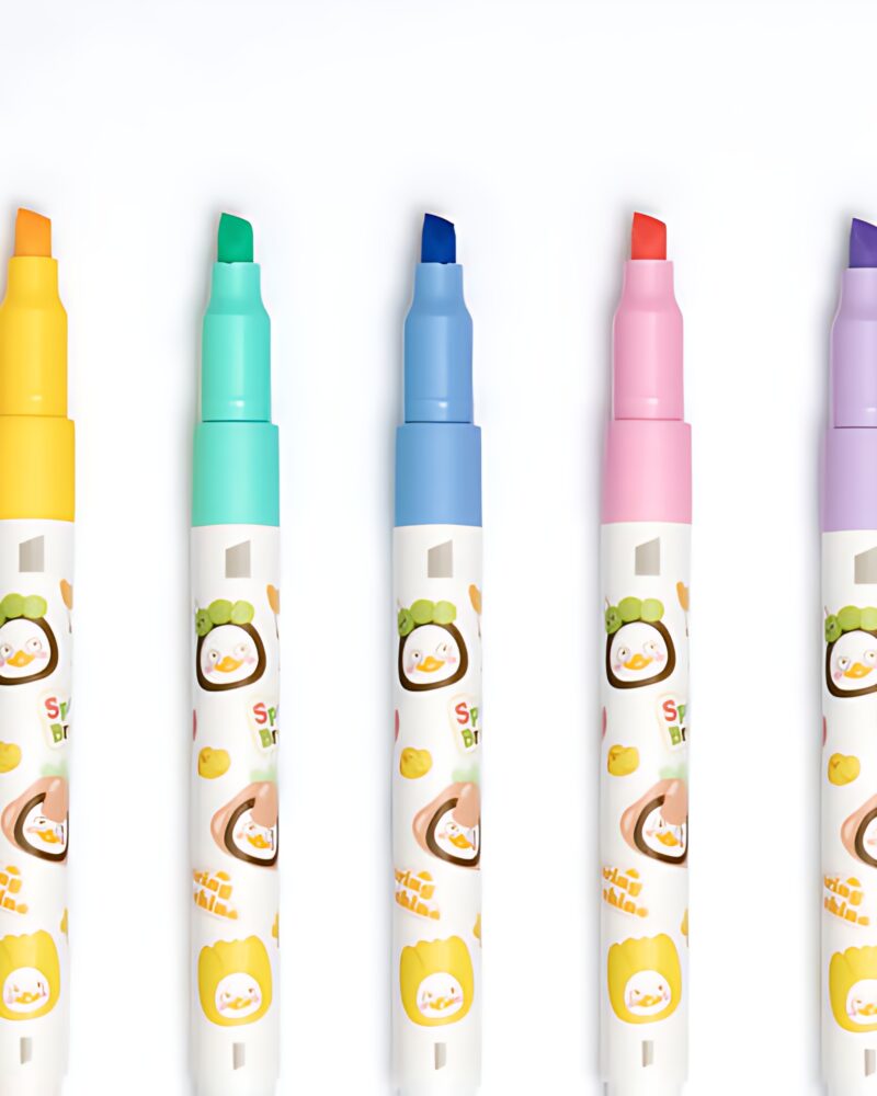 monami Pengsoo Twin Highlighter 4-Color Set - Office Supplies - View 1
