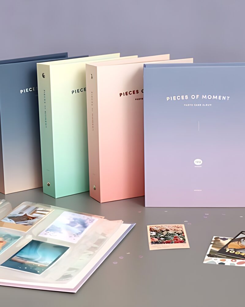 "meta_description": "Stylish photocard storage for collectors, fits 160 cards.",