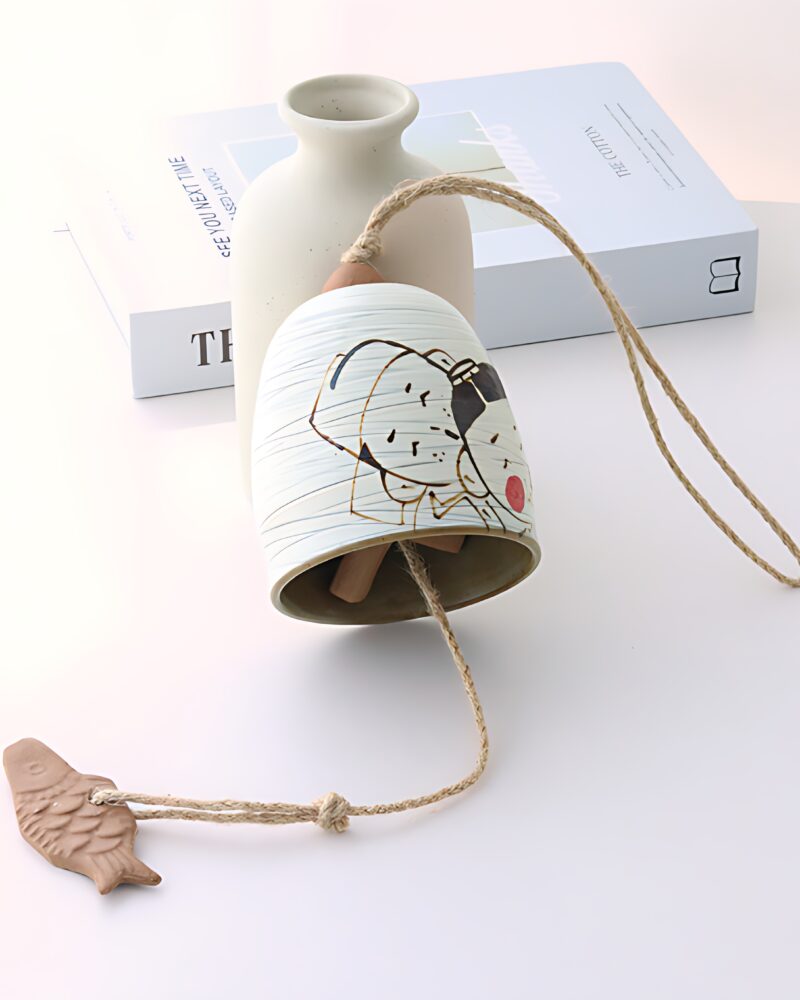 "meta_description": "Experience Korean ceramic art with our Bride and Groom Wind Chime, a cultural keepsake.",