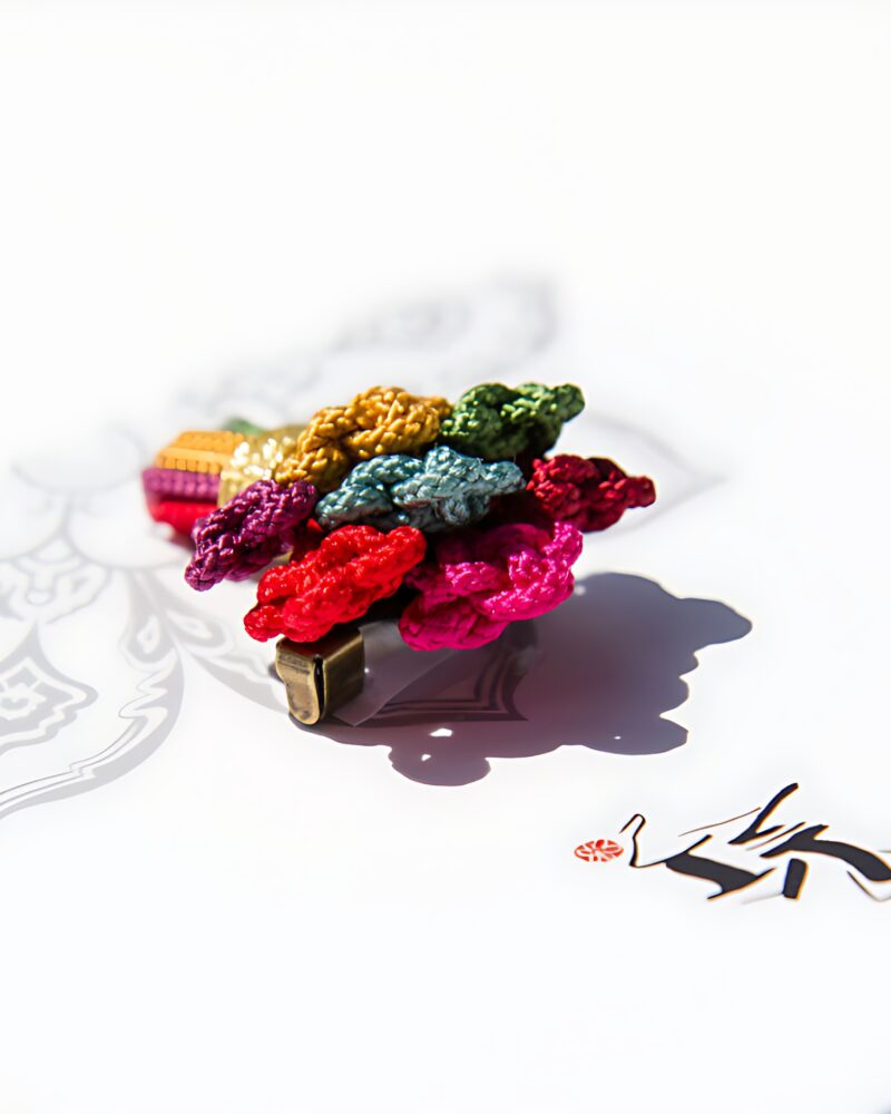 Alternative view of K-Heritage Korean Traditional Handkerchief Brooch