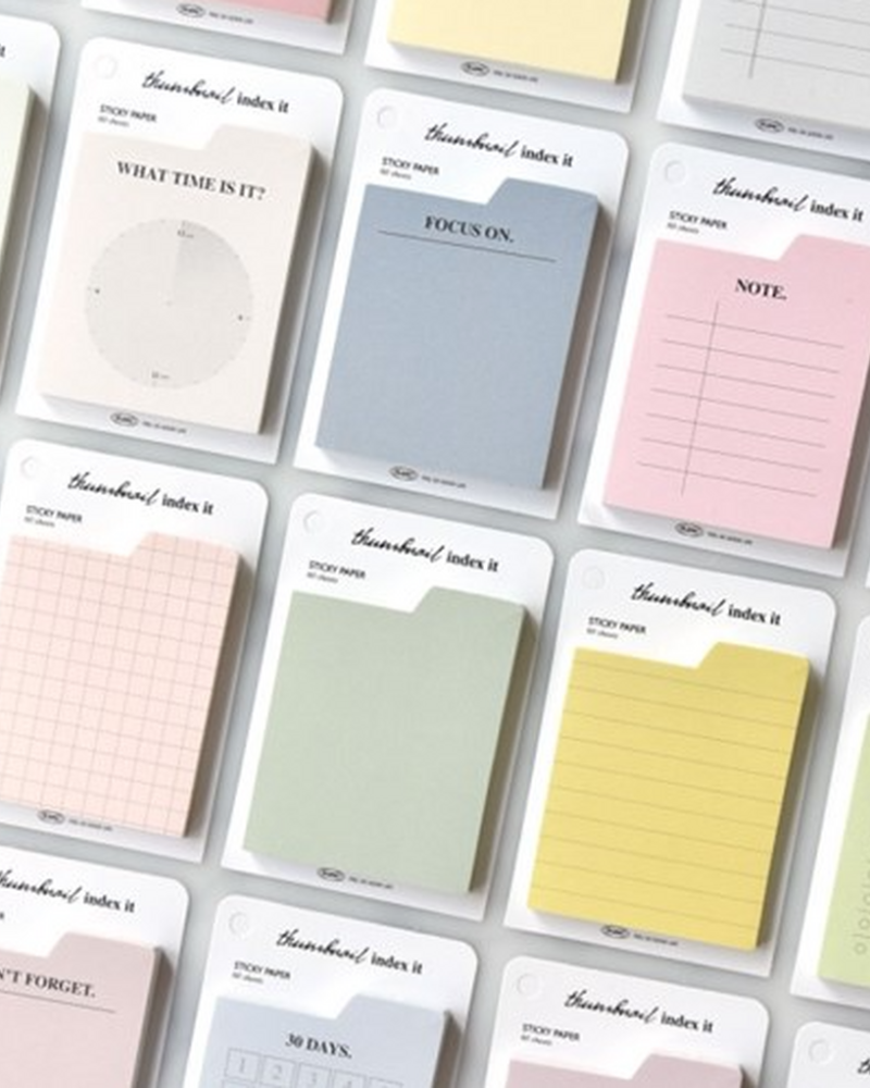 PLEPIC Thumbnail Index-It (Sticky Notes) - Memo Pads & Sticky Notes