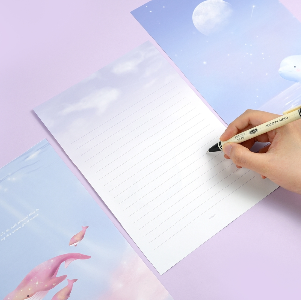 PINKFOOT Whale Pad Stationery - Memo Pads & Sticky Notes - View 1