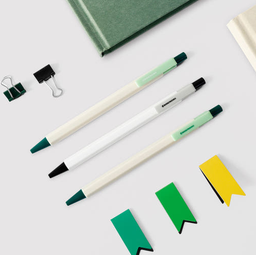 BOOKFRIENDS Colorblock Hexagon Knock Pen - Office Supplies - View 1