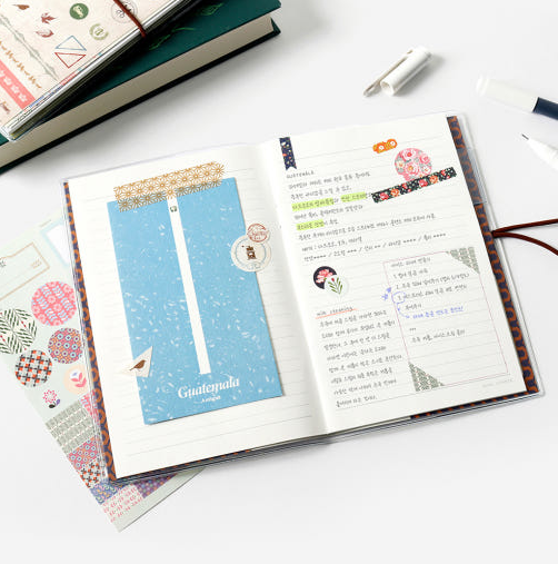 BOOKFRIENDS Deco Sticker 4-Type Set - Office Supplies - View 1