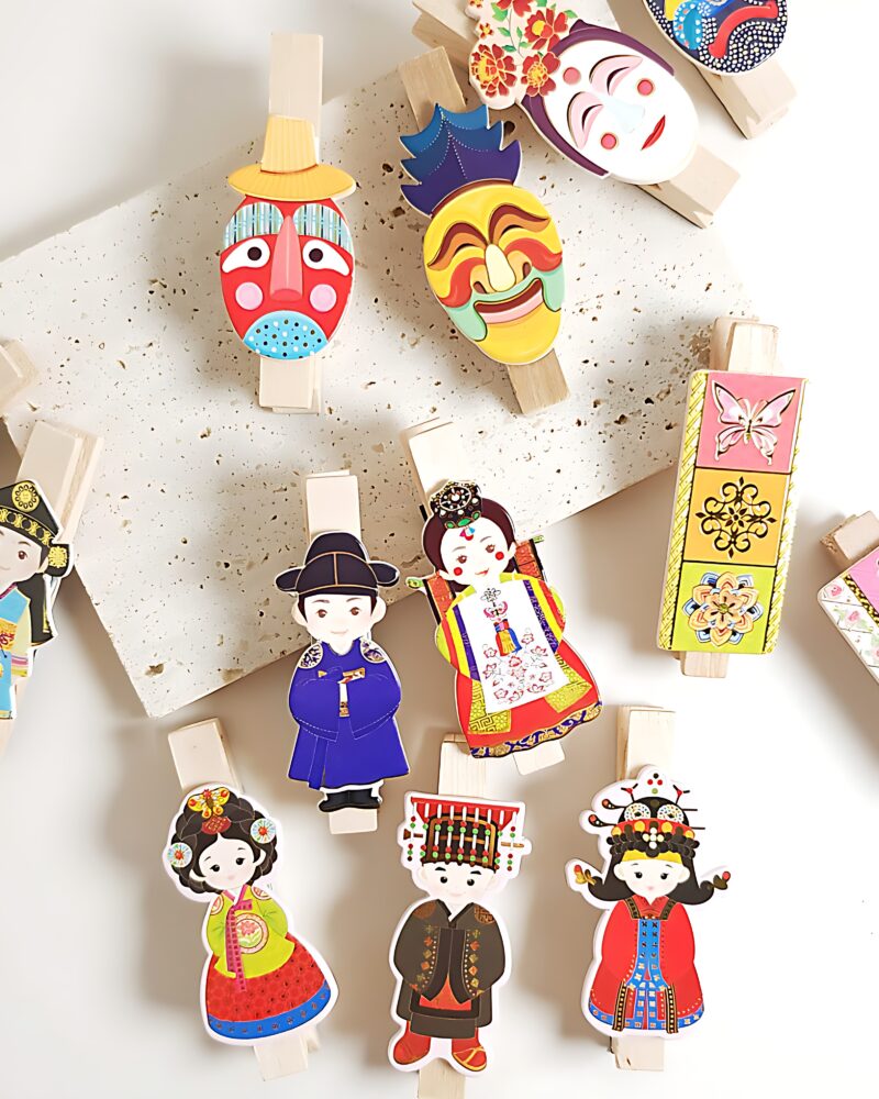 Korean Traditional Souvenir Magnets - Home & Living