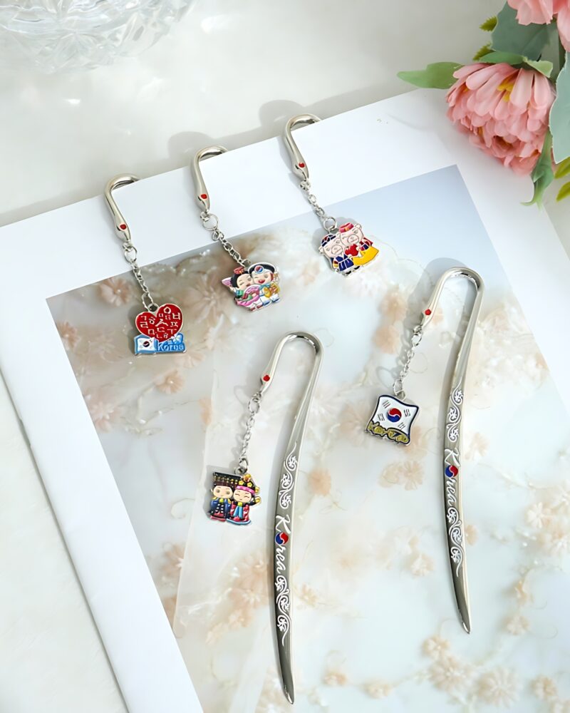 Traditional Hairpin Bookmark 09~16 - Bookmarks - View 1