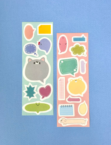Speech Bubble Sticker 2sheets - Office Supplies