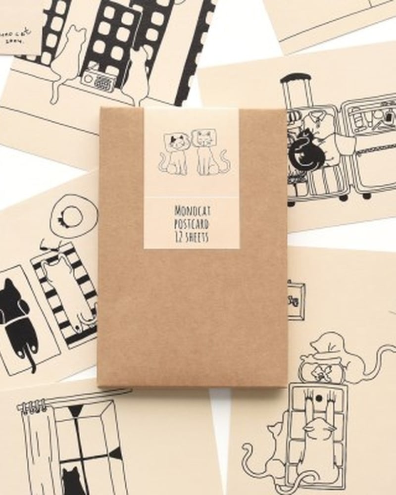 Monocat Postcard Set - Cards
