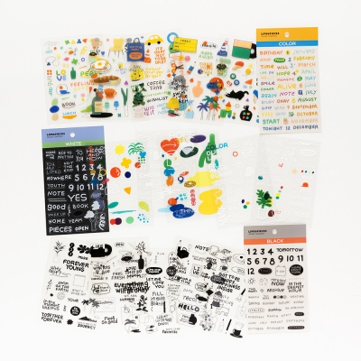 Life & Pieces Sticker Collection
