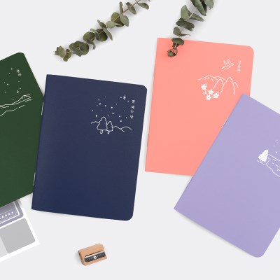 Korean Literature Bookmark Notebook Set - Bookmarks