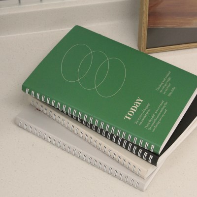 "meta_description": "Stylish A5 Notebook with sturdy cover and clean-writing pages.",