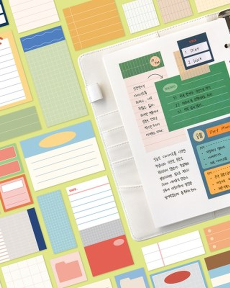 Plan Sticker Pack – 102 Pieces - Office Supplies