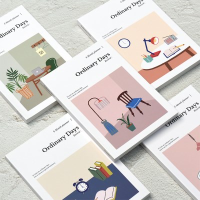 B6 Ordinary Days 6-Month Undated Planner - Office Supplies